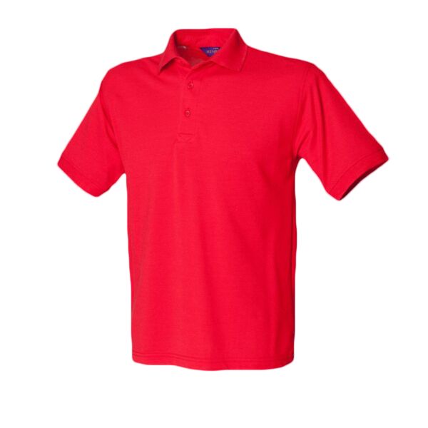 Henbury Heavy Poly/Cotton Piqué Polo Shirt Thumbnail