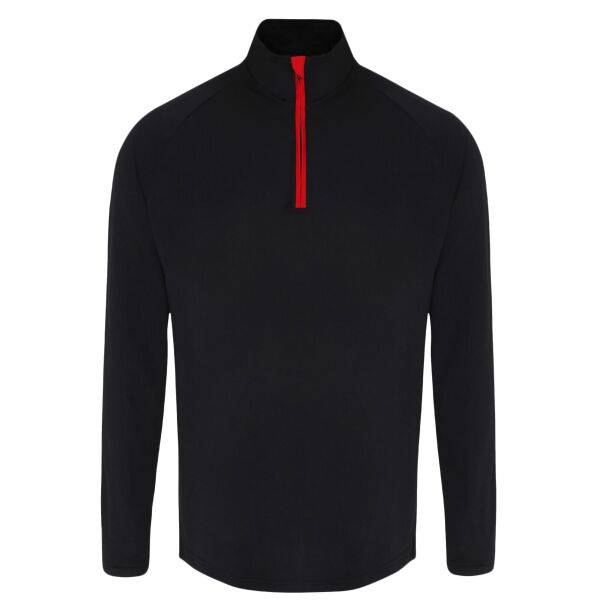 TriDri® long sleeve performance ¼ zip Thumbnail