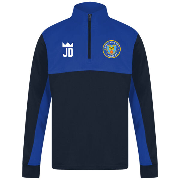 Training - Football Team Kids 1/4 Zip Tracksuit Top Thumbnail