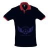 SOL'S Prince Contrast Cotton Piqué Polo Shirt Thumbnail