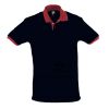 SOL'S Prince Contrast Cotton Piqué Polo Shirt Thumbnail