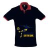 SOL'S Prince Contrast Cotton Piqué Polo Shirt Thumbnail