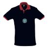 SOL'S Prince Contrast Cotton Piqué Polo Shirt Thumbnail