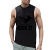 High neck slash armhole vest Thumbnail