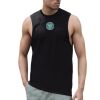 High neck slash armhole vest Thumbnail